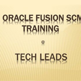 Oracle Fusion Scm Online Training: Ebenezer Alvin